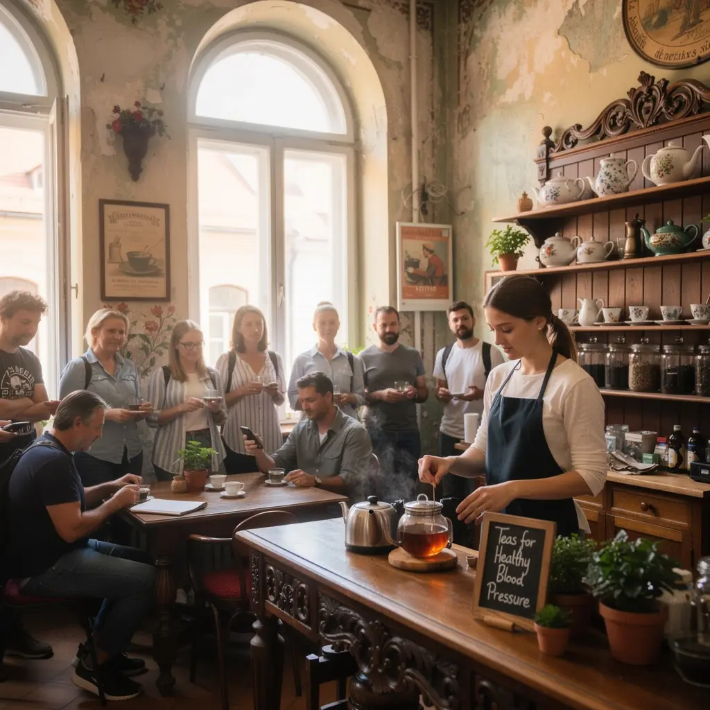 Különböző gyógynövények, mint például a hársfa és a bazsalikom, a vérnyomás optimalizálása érdekében.